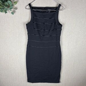White House Black Market > Black Fitted Sleeveless Dress 10